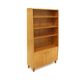 Scandinavian elm bookcase, Sweden, 1960