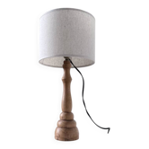 Light oak desk lamp 1950