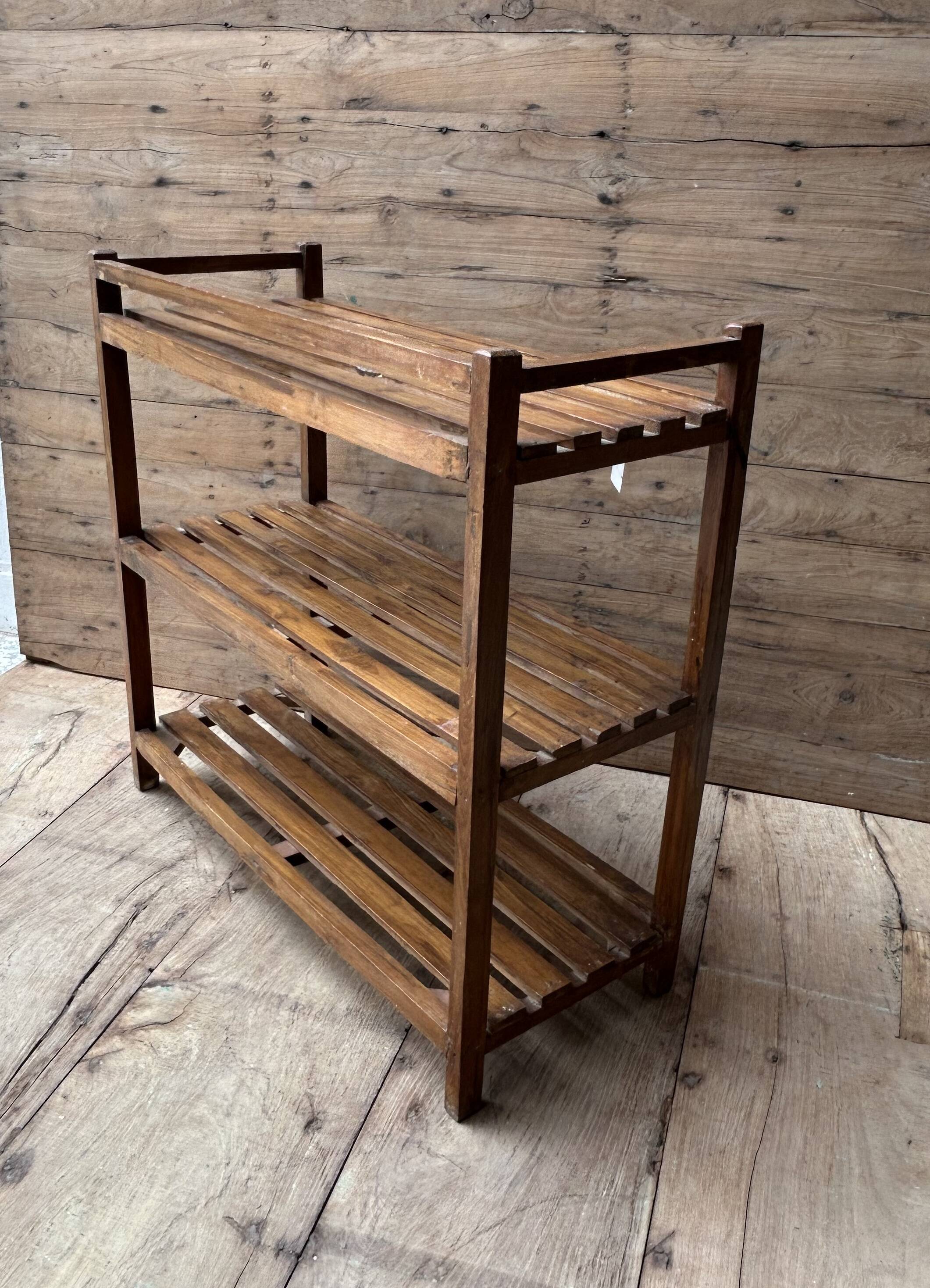 teak shelf from Burma