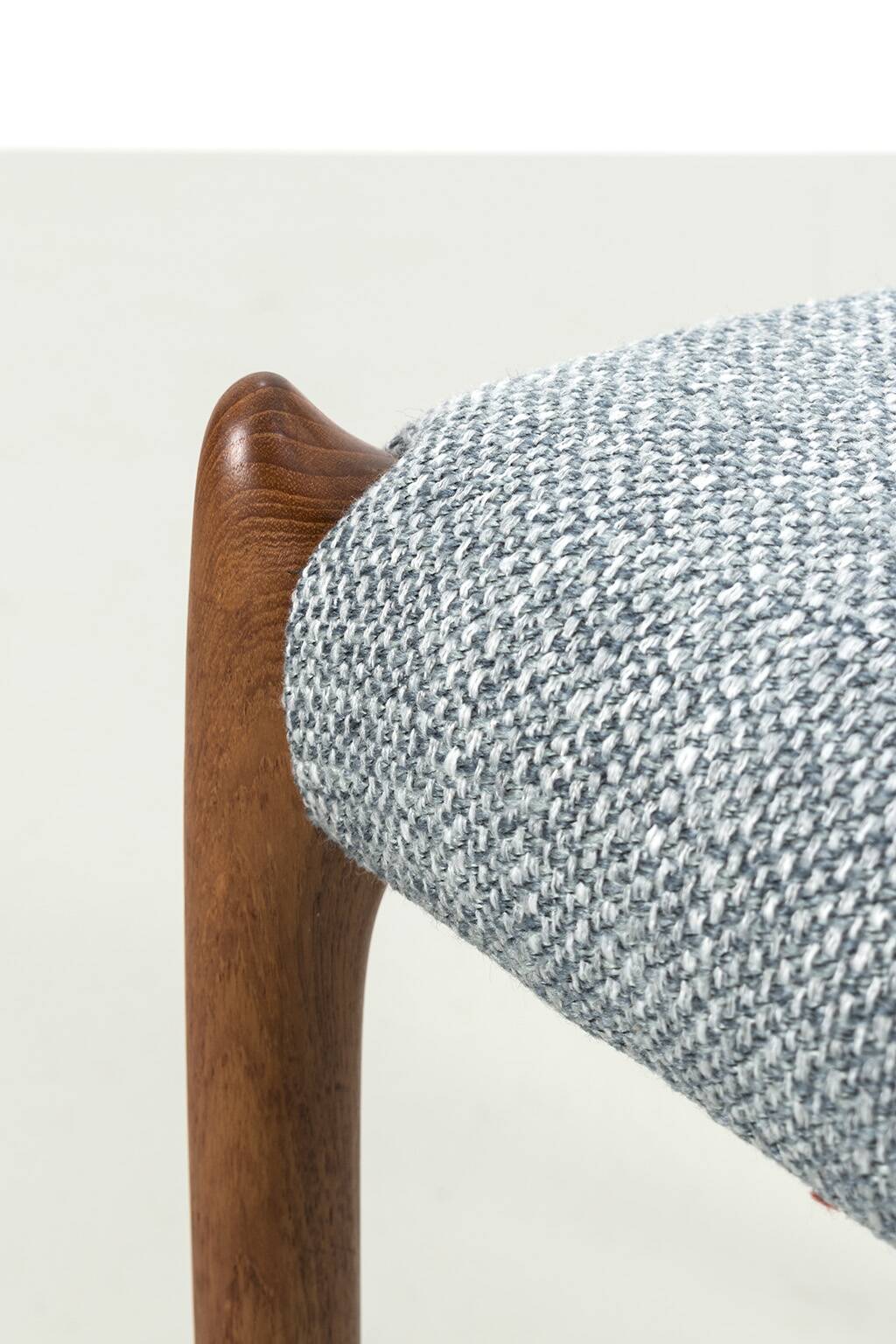 Set of 4 Niels Møller model '78' chairs refurbished