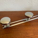 Vintage stainless steel patère