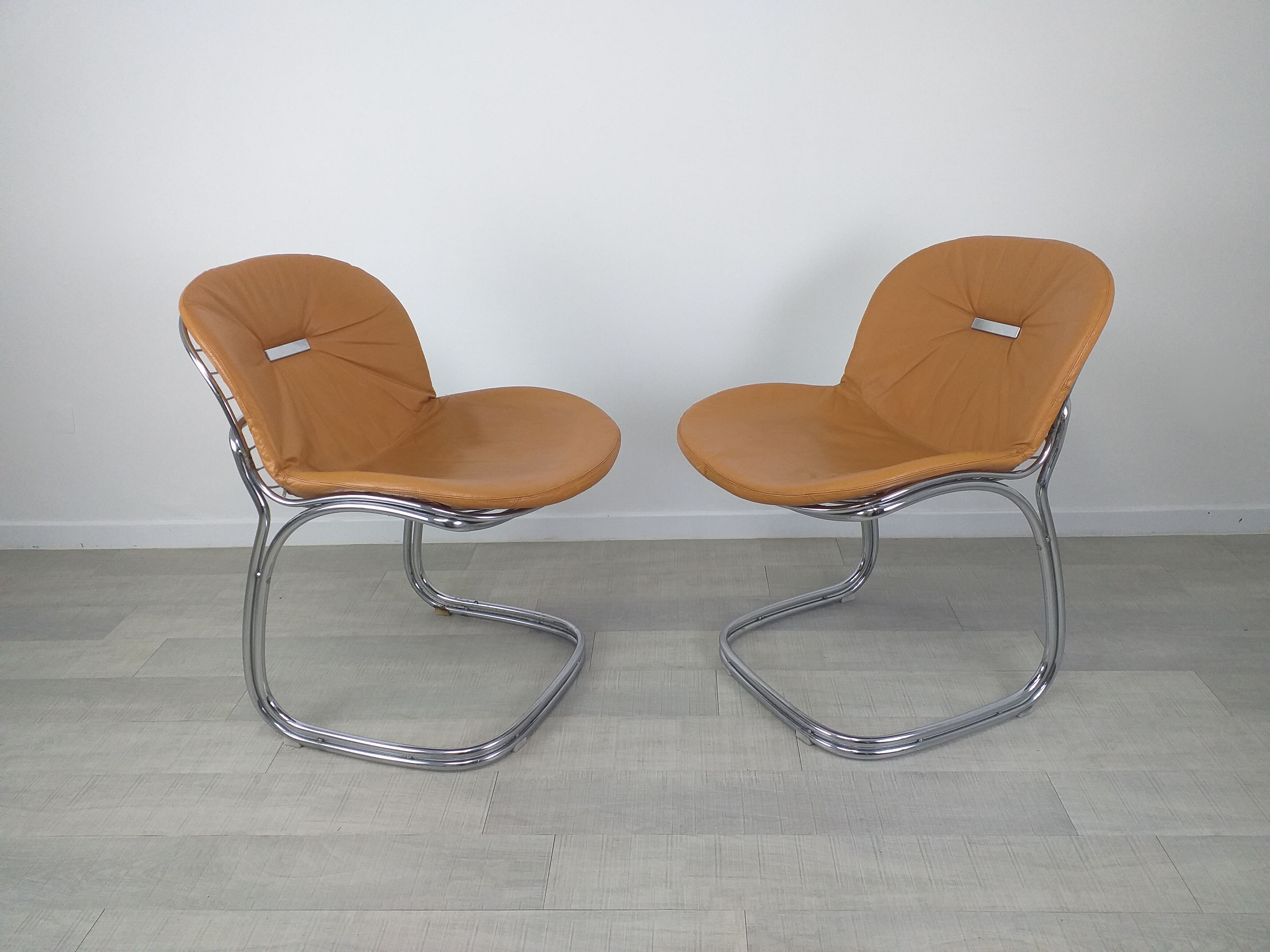 Chairs Sabrina design Gastone Rinaldi 70s Space Age