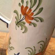 Bouteille à liqueur "Pineau" en faïence