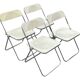 Set of four - Plia lucite folding chairs Giancarlo Piretti for Castelli
