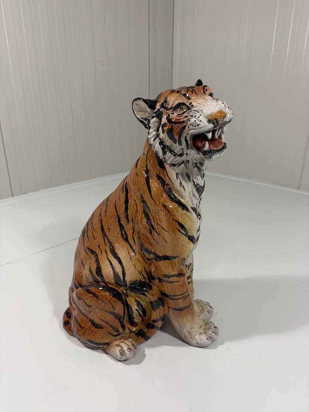 Large Italian ceramic tiger 1970’s