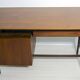 Vittorio Dassi Mid-Century Italian Teakwood Writing Desk and Chair, 1950