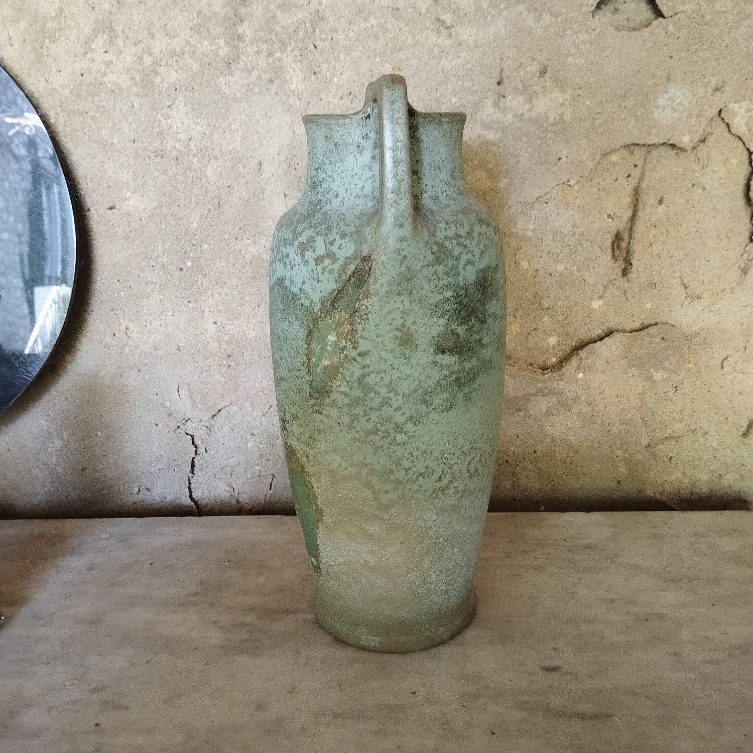 Marlotte art nouveau stoneware vase