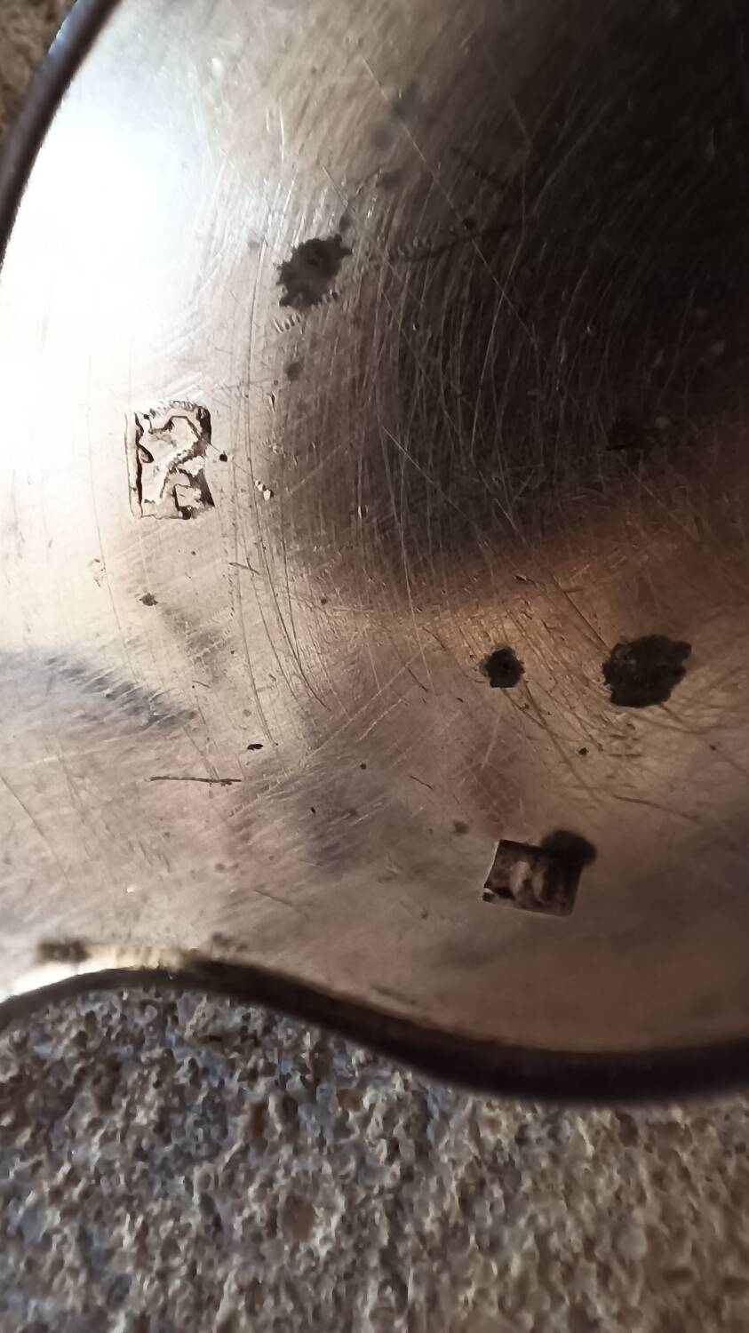 4 small Art Deco spoons