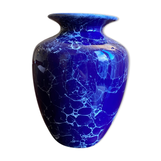Marmorean ceramic vase
