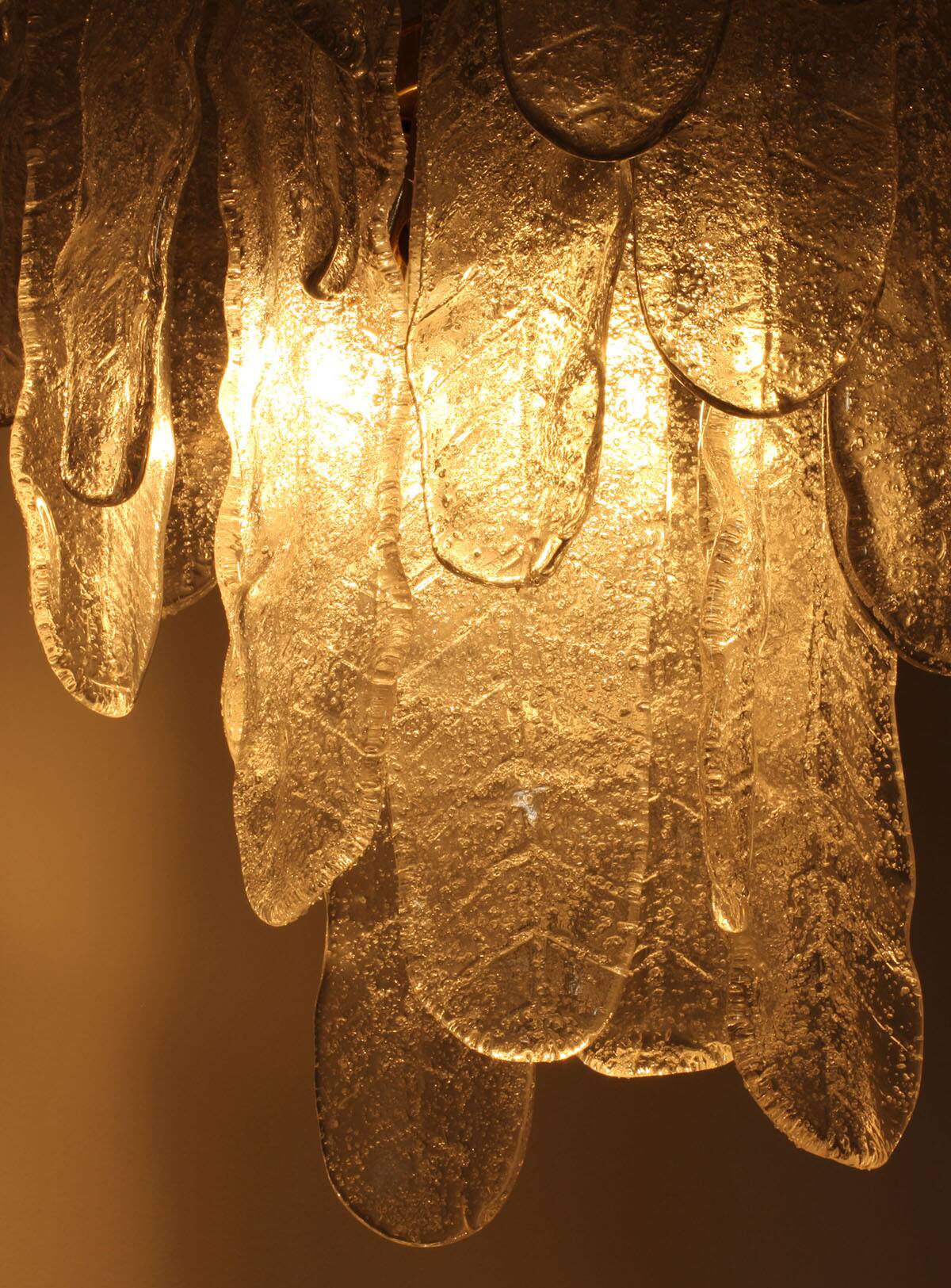Murano waterfall lamp