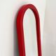 Pair of red mirrors by Anna Castelli Ferrieri for Kartell 1980