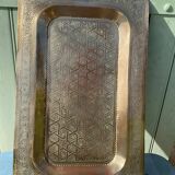 Rectangular gilded copper top