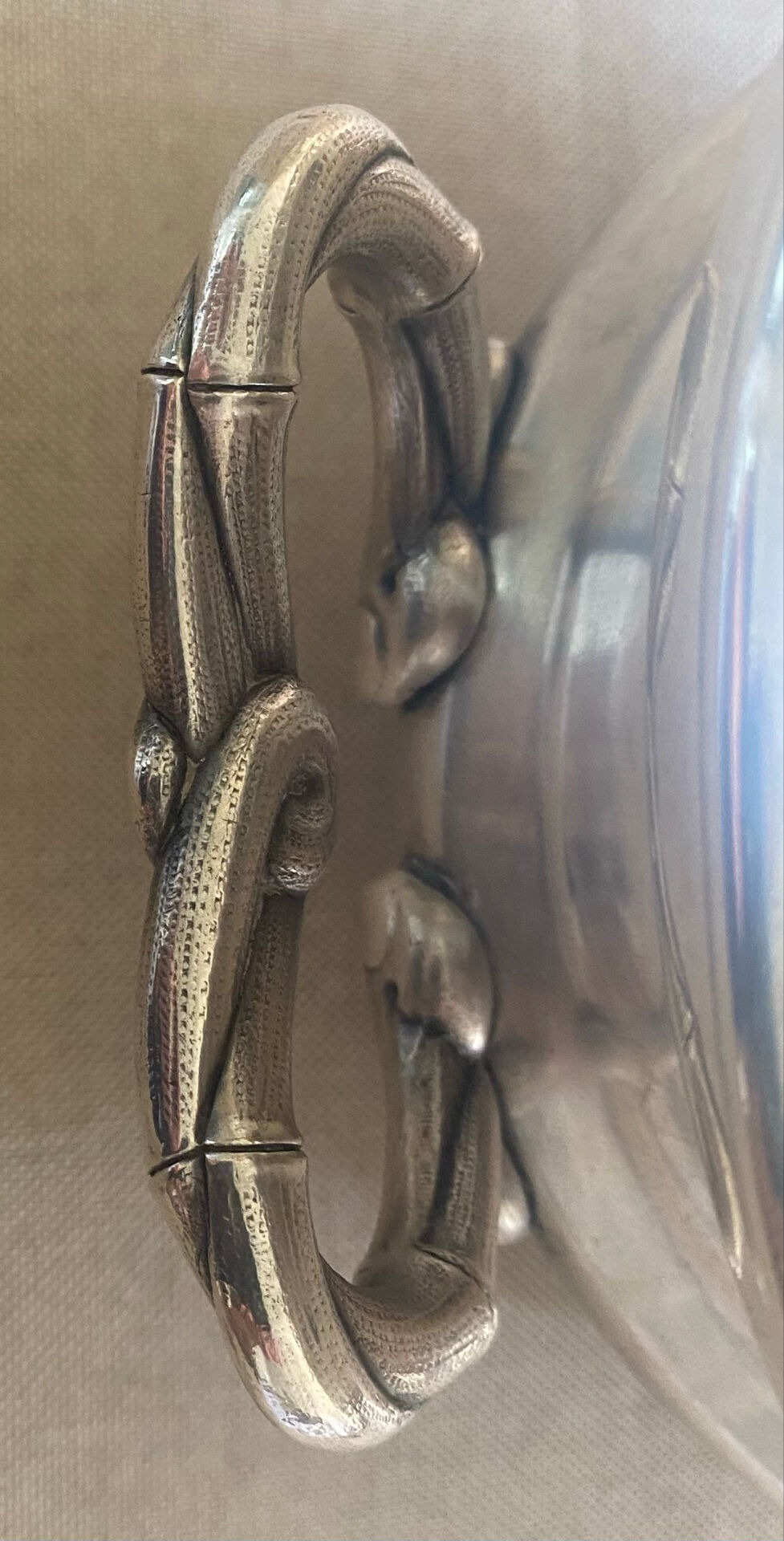 Chauffe plat Christophle en métal argenté
