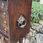 Spanish Vargueno Walnut Cabinet