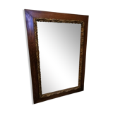 Wooden mirror