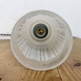 Vintage Glass Ceiling Light, 1970s
