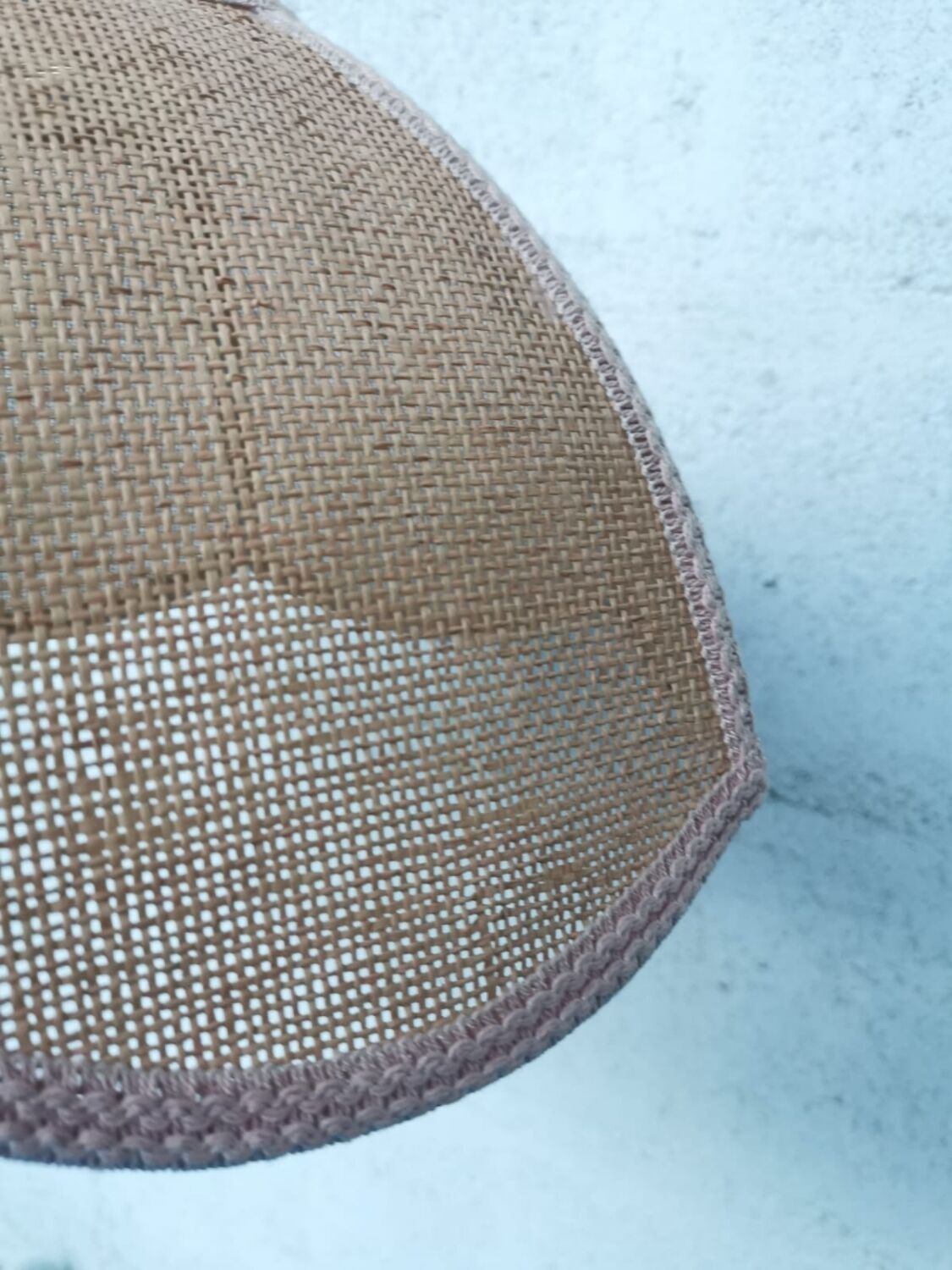 Wicker flower suspension