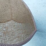 Wicker flower suspension