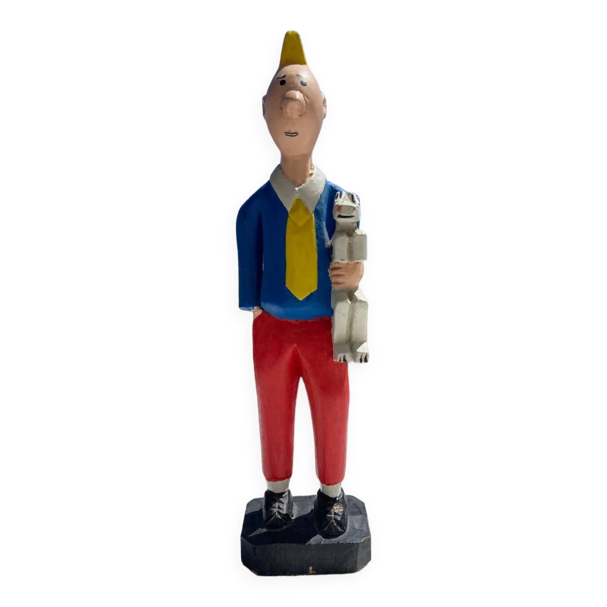 TinTin Wooden Figurine - Colon art