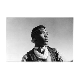 Ethno year 40 Africa photo, beautiful portrait of man 30x45cm
