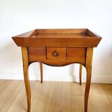 Bijzettafel of butlertafel, kersenhout, Frankrijk