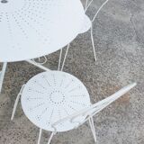 Wrought iron garden furniture