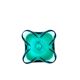 Murano Sommerso bowl - Flavio Poli - Sapphire Blue & Emerald