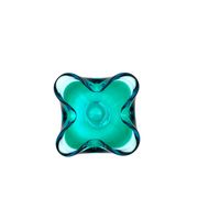 Murano Sommerso bowl - Flavio Poli - Sapphire Blue & Emerald