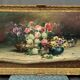 Antique still life with flowers