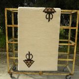 Handmade Berber wool rug - 150x90cm