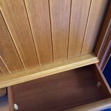Highboard, living room furniture teak 60s vintage Danish