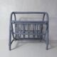 Rattan magazine holder