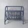 Rattan magazine holder