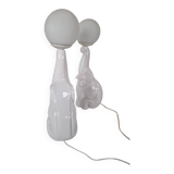 Une paire de lampes éléphant en céramique néo-art déco