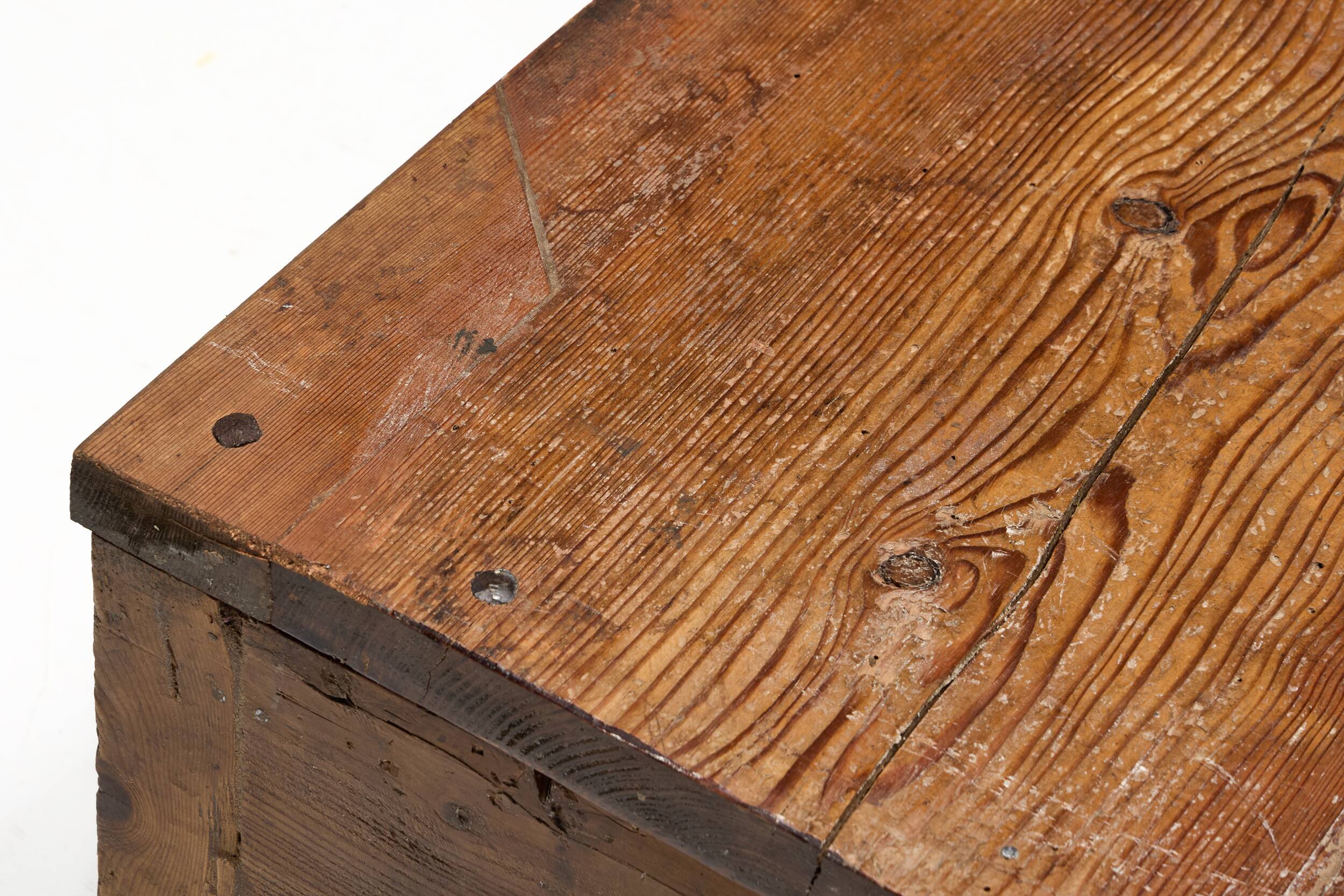 Table basse rustique vernaculaire, France, 20e siècle