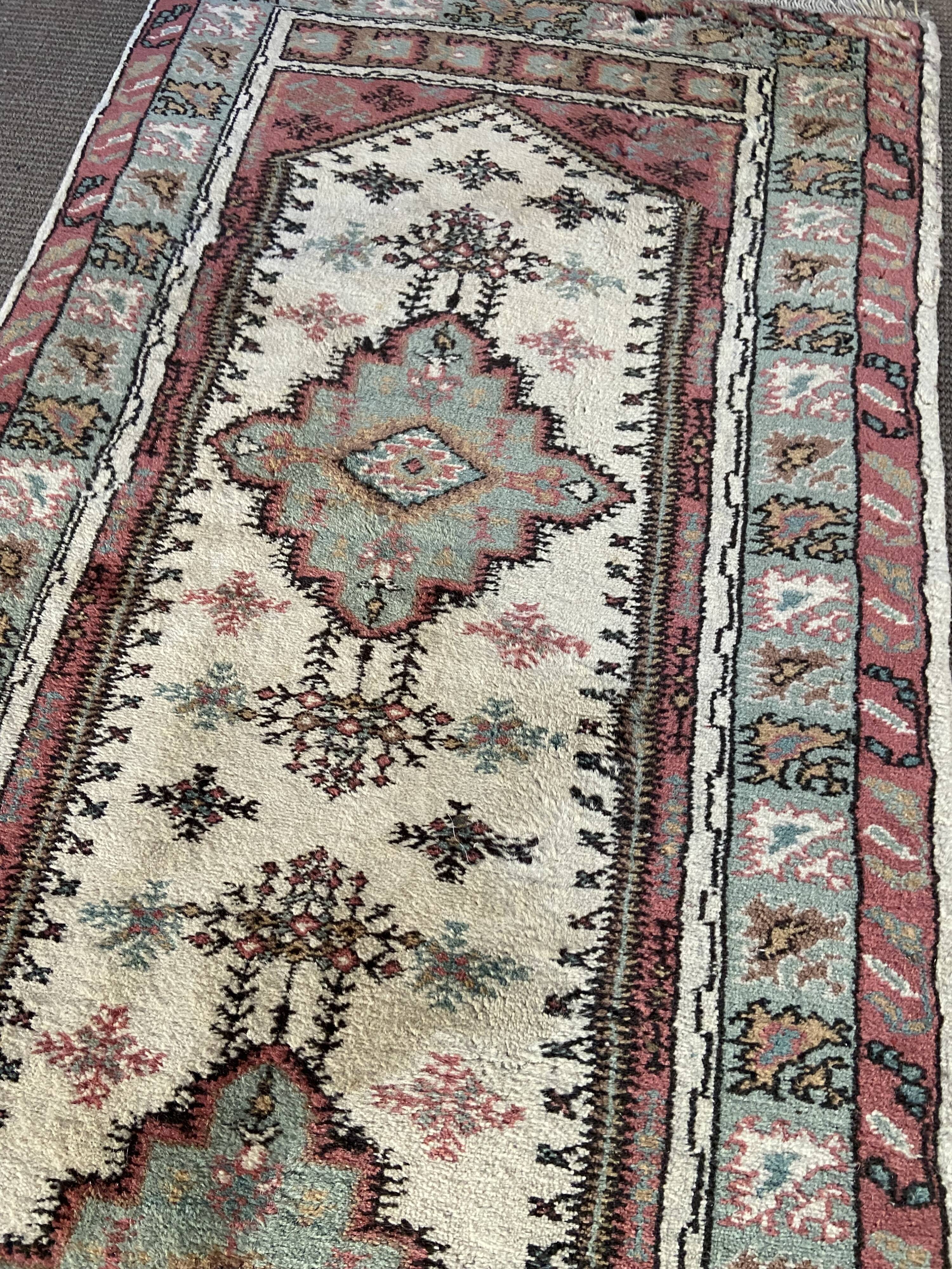 Oriental rug gallery hallway rug wool handmade Afghanistan