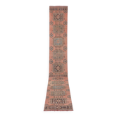 Tapis de couloir turc vintage