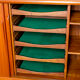 Danish teak highboard by Axel Christensen for ACO Møbler, 1960s