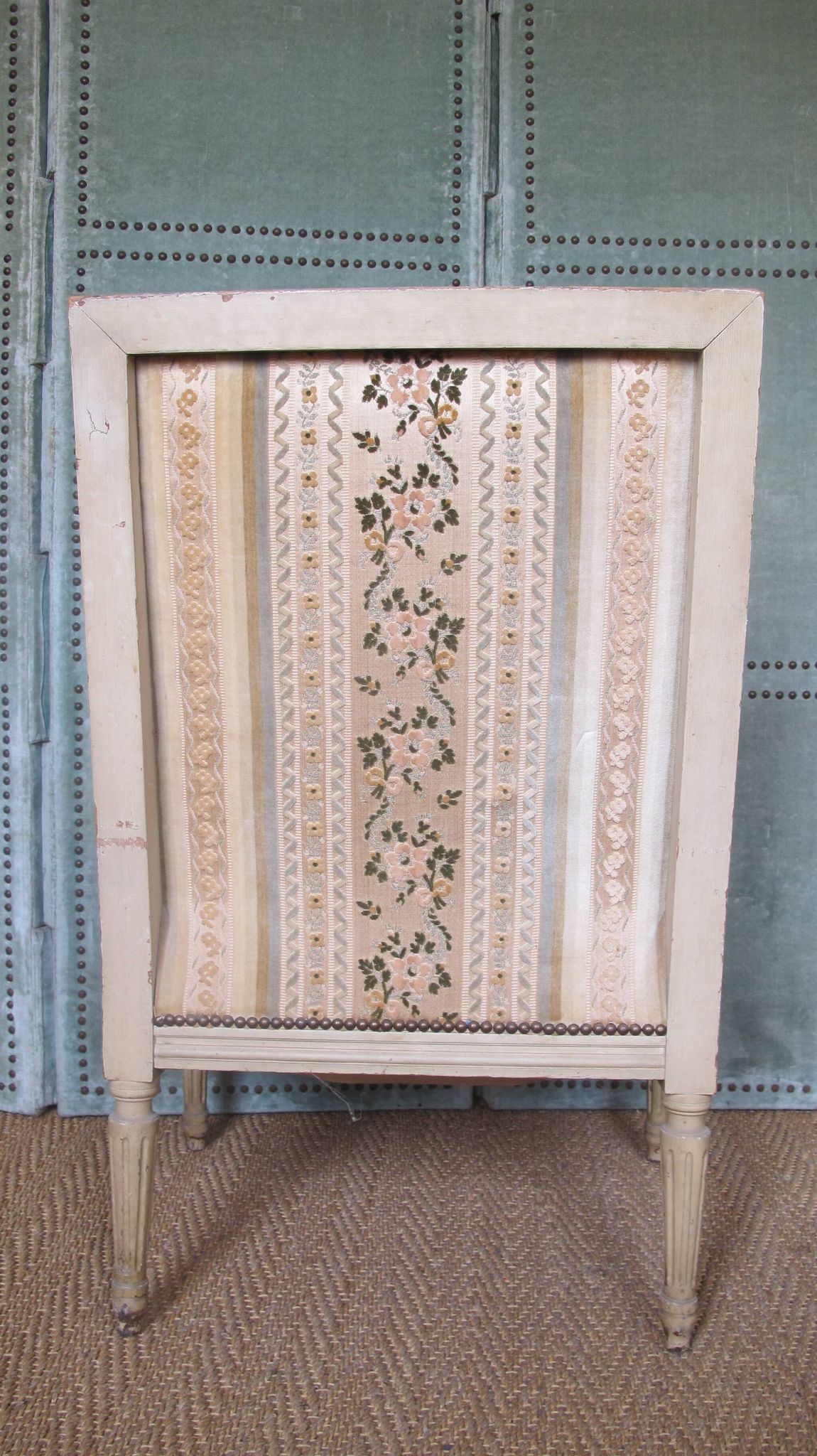 Louis XVI Shepherdess, 19th century copy, upholstered, beautiful antique chiseled
