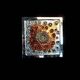 Murano glass & chromed metal wall lamp attributed to  Mazzega Italy 1960s