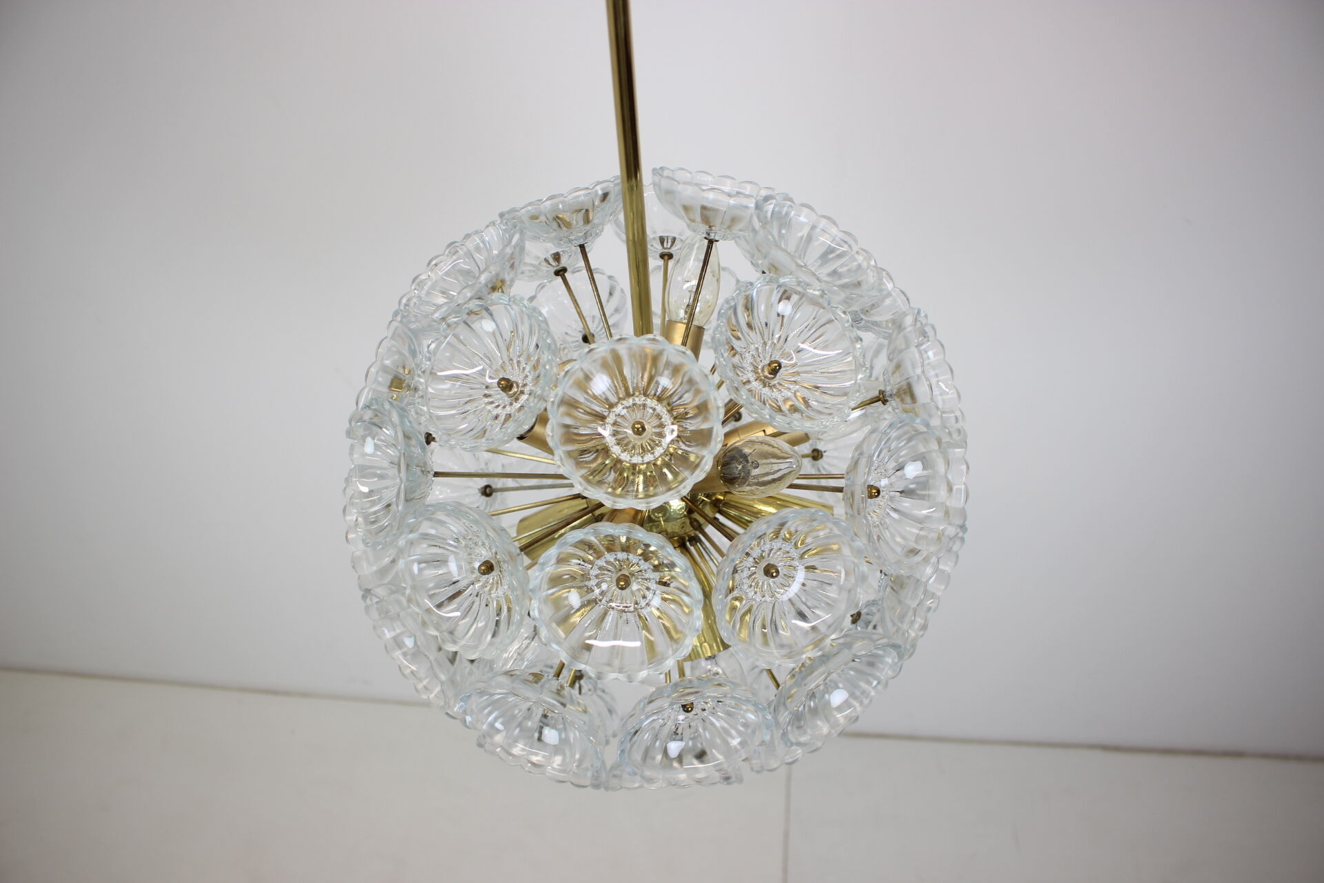 Dandelion Chandelier / Kamenický Šenov, Preciosa, 1970s