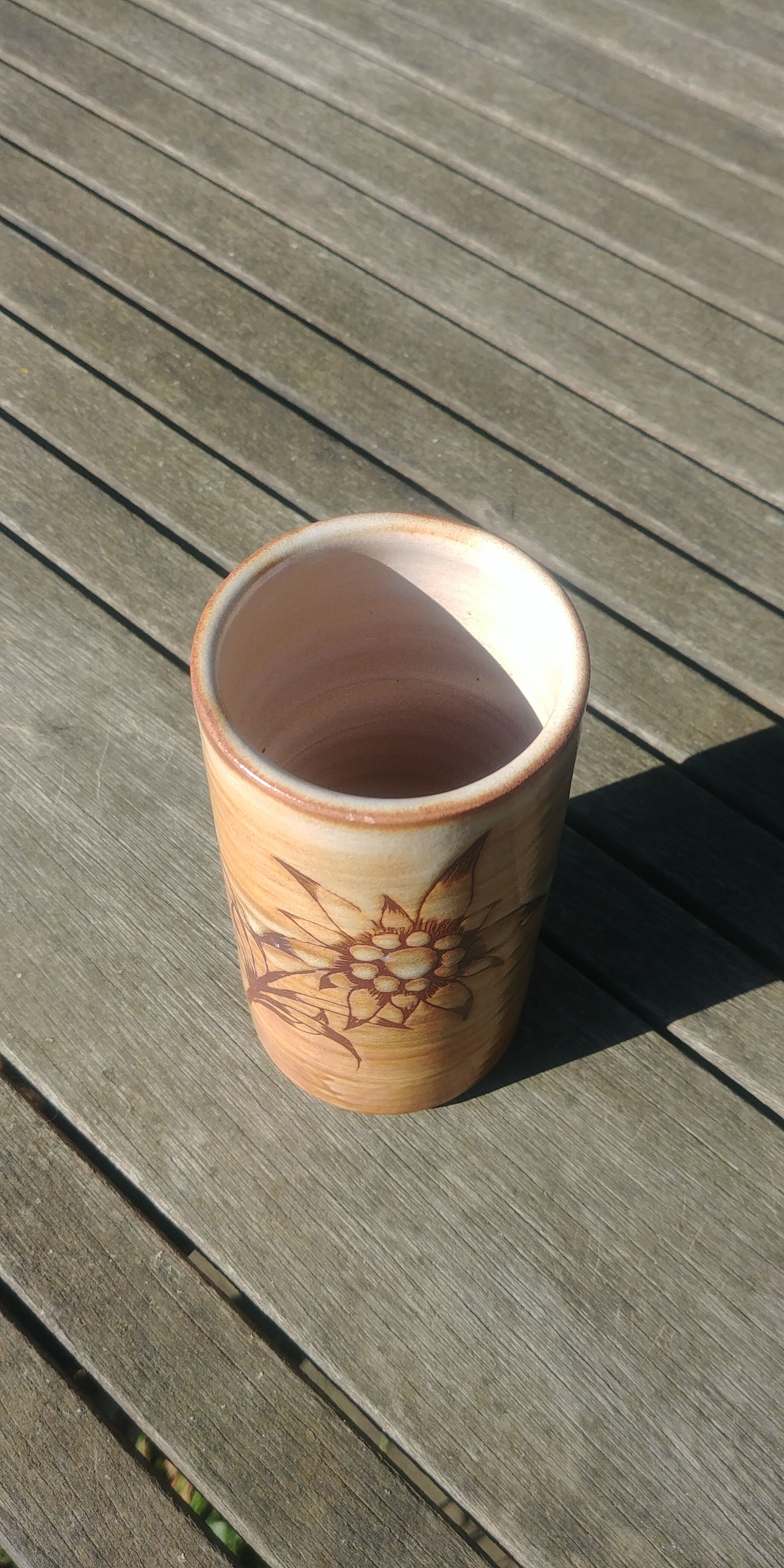 Vase Vallauris signed by Jacques Fonck and Jean Matéo 70s