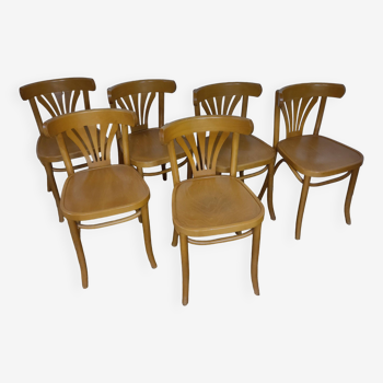 Lot 6 chaises bistrot