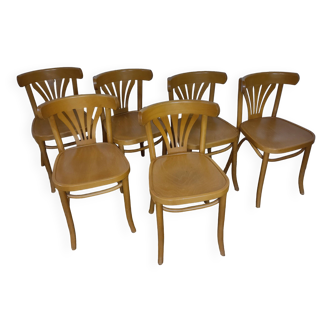Lot 6 chaises bistrot