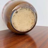 Art Deco pink glazed stoneware vase