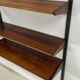 Rosewood Modular Wall System By Kai Kristiansen for Feldballes, 1960s.