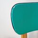 Chaise bistrot années 60 verte