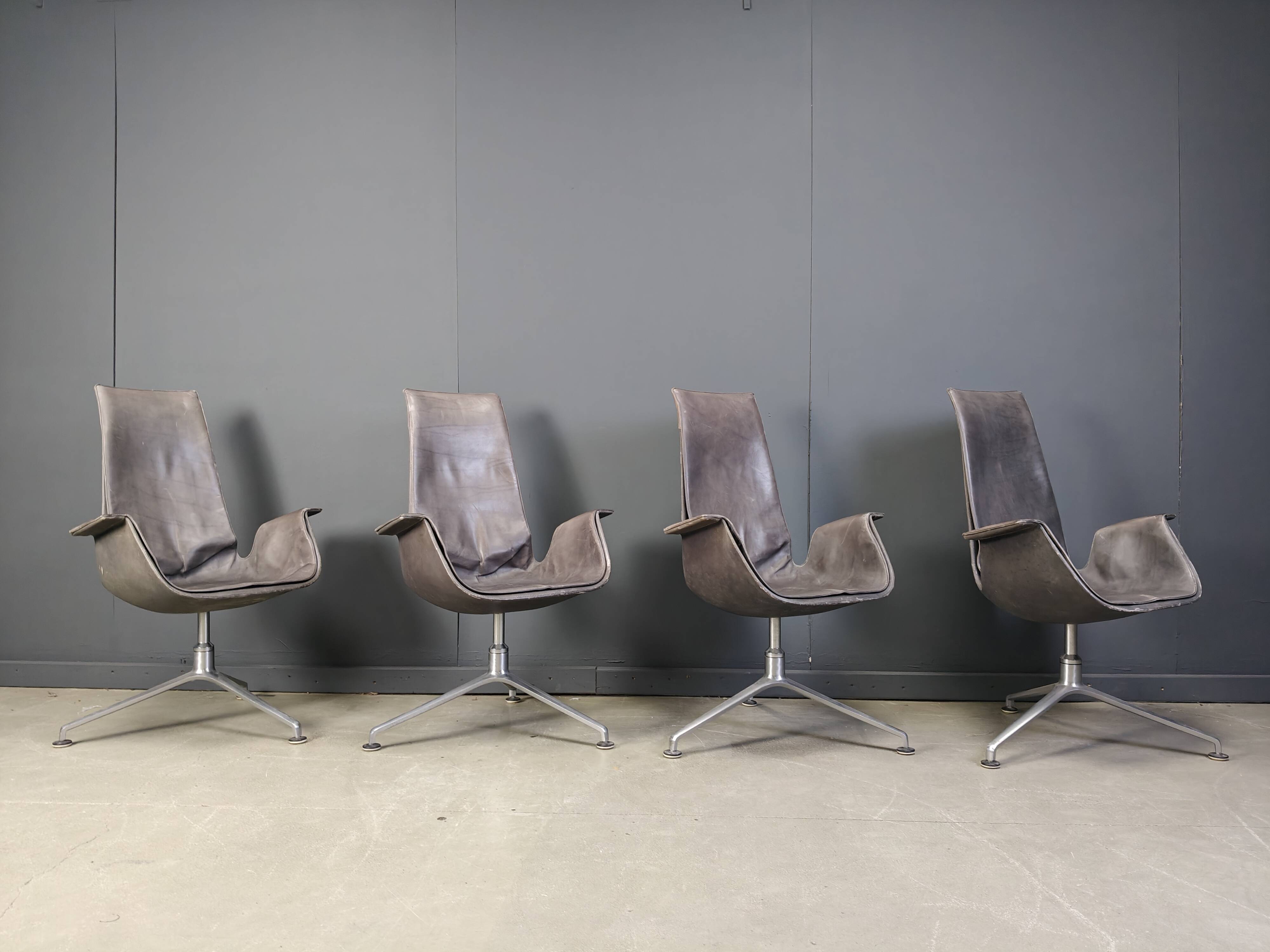 Fk 6725 Chairs by Preben Fabricius & Jørgen Kastholm for Walter Knoll, 1960