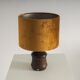 Swedish ceramic table lamp by Henry Brandi for Vejbystrand