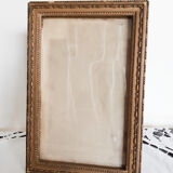 Gilded wooden photo frame